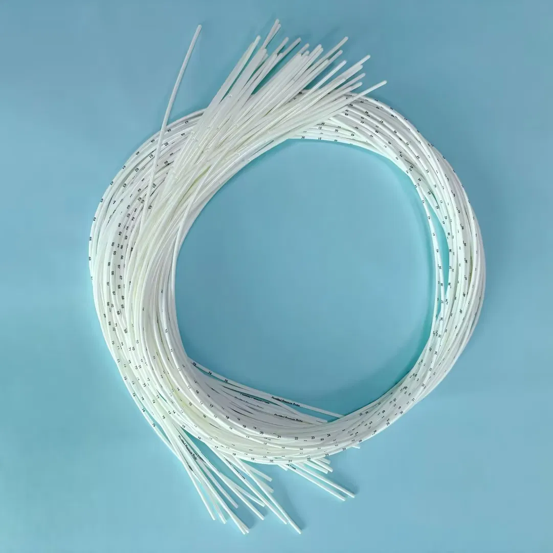 OEM Customized Medical TPU Disposable Esophagus Printing Plastic Tube Custom Medical TPU Disposable with End Sealing and Punching Process