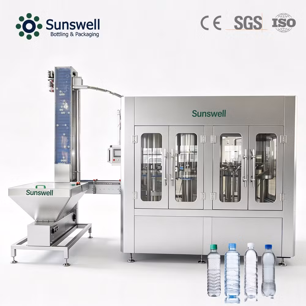 Pet Bottled 3-in-1 Spring Water Production Line for Pet Bottles