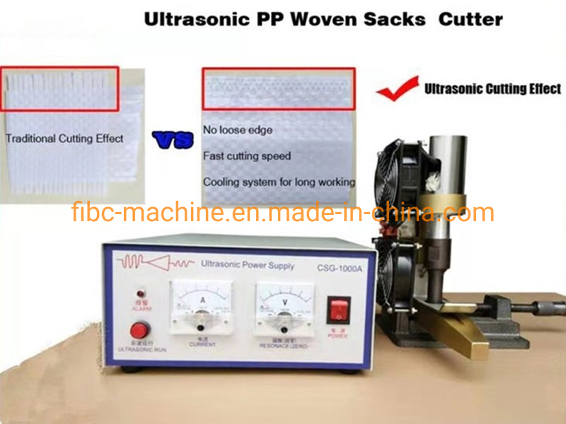 Ultrasonic Textile Cutter Welding Machine for FIBC/Jumbo Bag/HDPE Woven Sack Industries