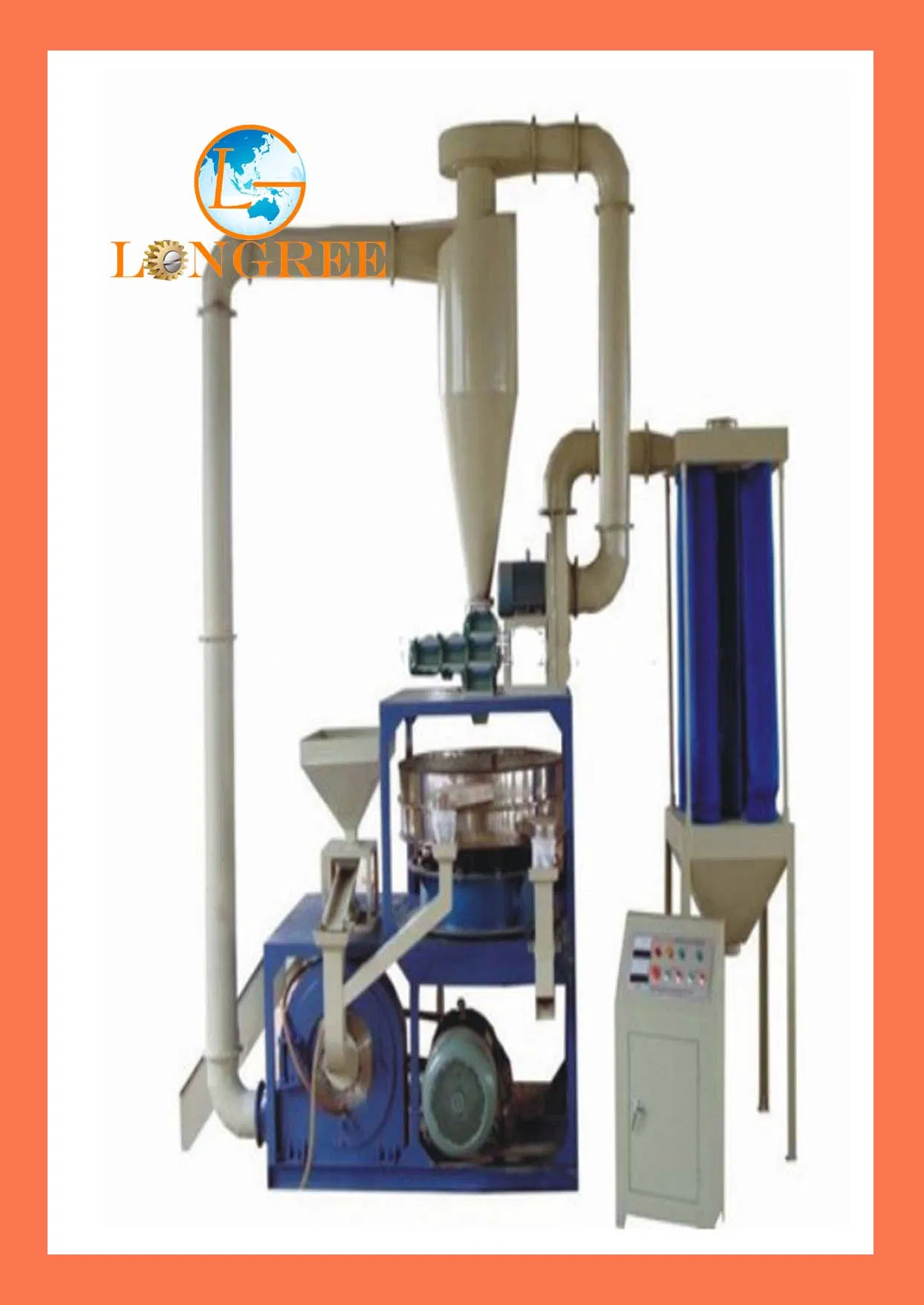 Disc Knife Pulverizer for PVC, LDPE, HDPE