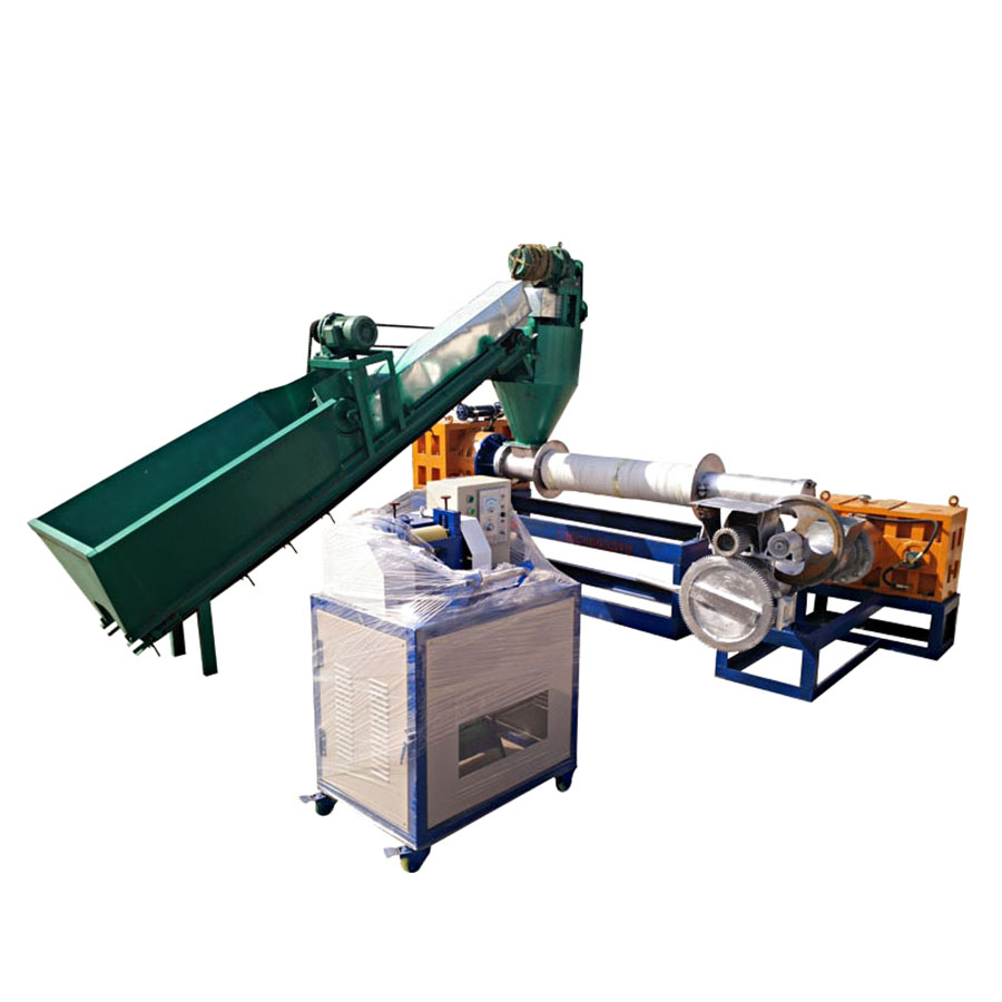 Waste Plastic Recycling Machine PP PE HDPE LDPE Film Plastic Granulator