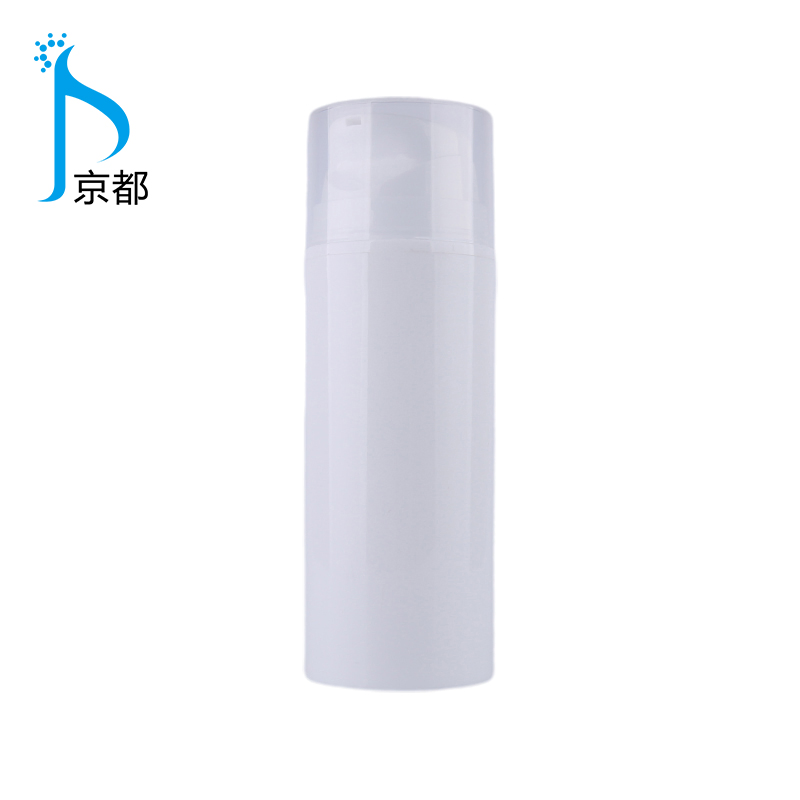 Plastic Clear Airless Pump Bottle for Cosmetic Packaging