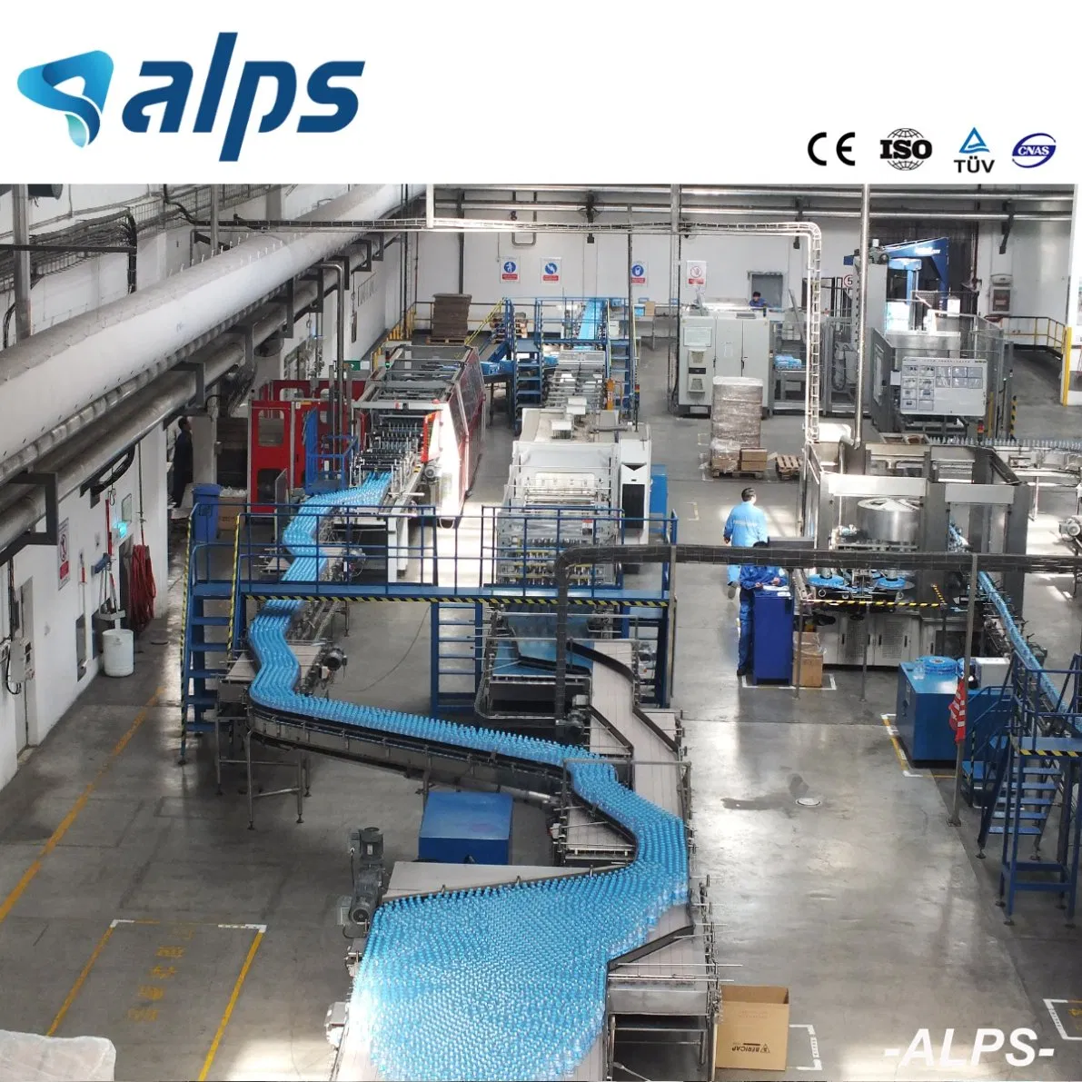 Turnkey Automatic Pet Bottle Pure Mineral Drinking Water Fillling Production Bottling Plant
