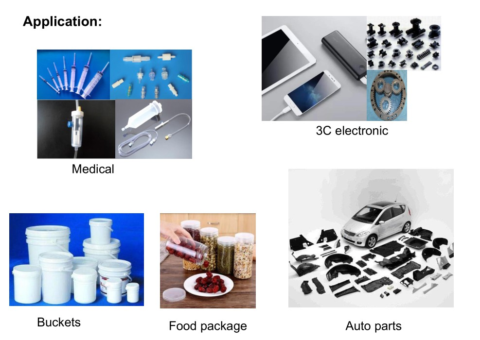 Pet Plastic Injection Moulding Machine New Design Horizontal Plastic Injection Molding Machine