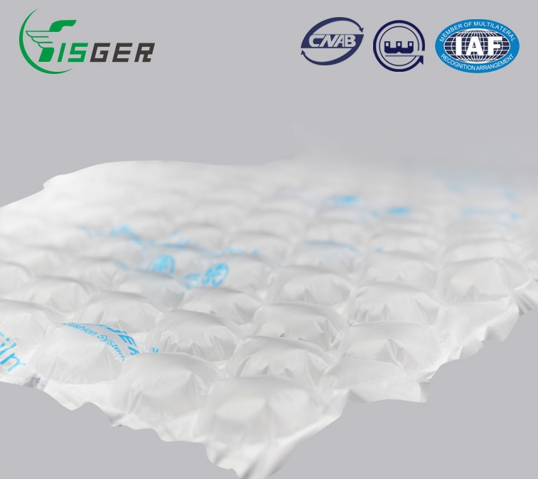 Customized Air Bubble Plastic Packaging Bag Roll