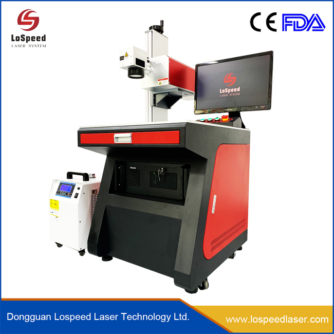 Hispeed Laser UV Laser Engraver for HDPE Plastic Marking