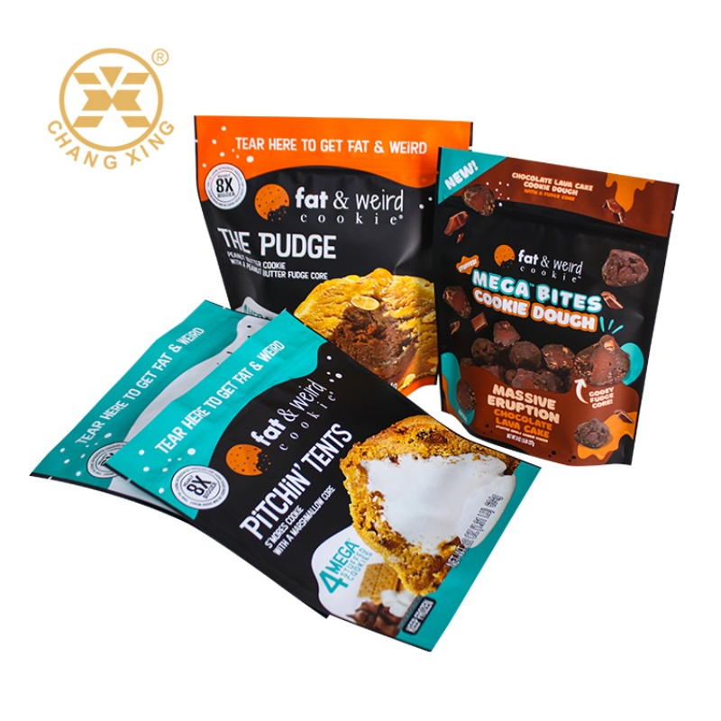 China Plastic Packaging Manufacturer Custom Printing Mylar Ziplock Plastic Bags with Zipper