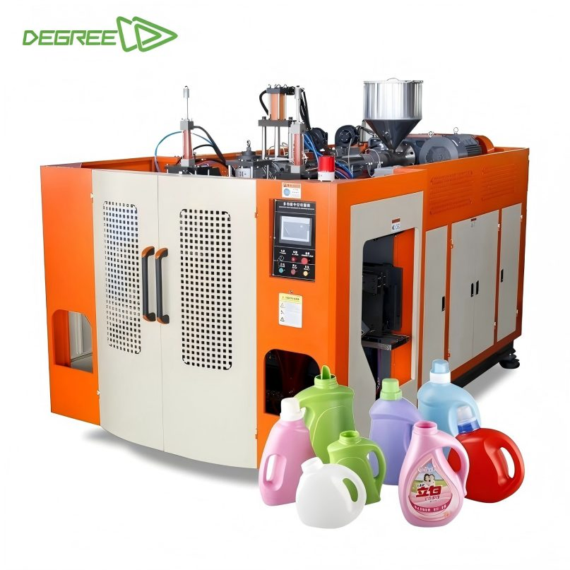 HDPE Extrusion Double Station Plastic Blow Molding Machine