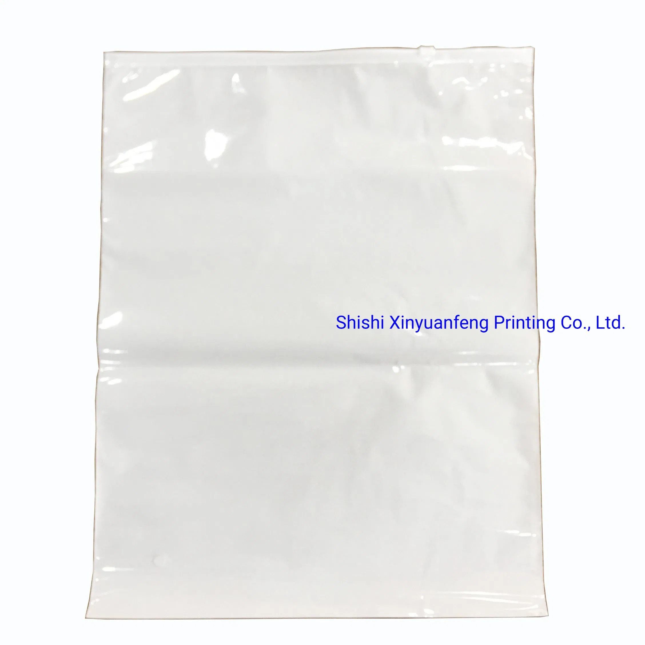 Poly Bag Plastic Packaging Zipper Bag for Clothing Manufacturer