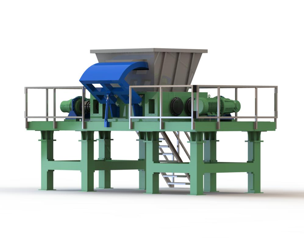 HDPE Pipe Shredder