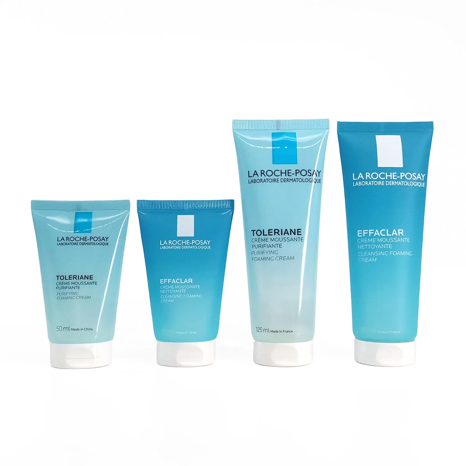 125ml Eco-Friendly Facial Cleanser Customized Empty Cosmetic Packaging Plastic Squeeze Tube