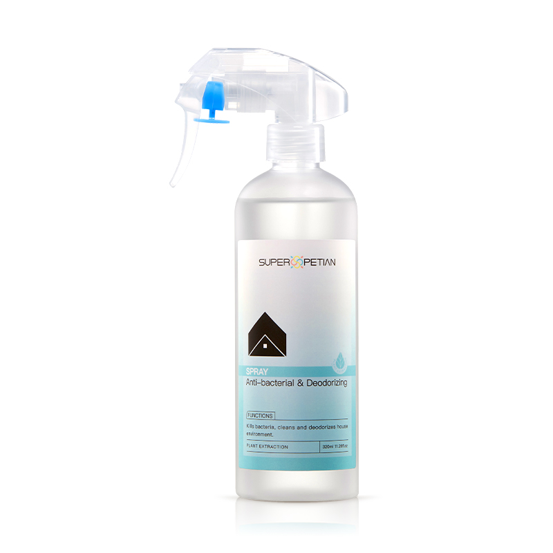 Super Petian Private Label Contract Manufacturing Eco-Friendly Biodegradable Pet Hair Cleaning Shampoo for Pet Care 320ml Plastic Bottle for Pet Deodorant Spray