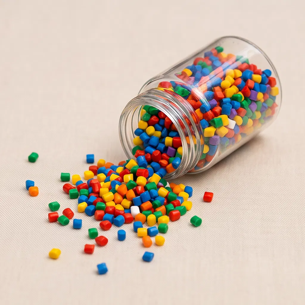 UV Color Masterbatch for Cosmetic Packaging, Lunch Boxes & Pet Bottles