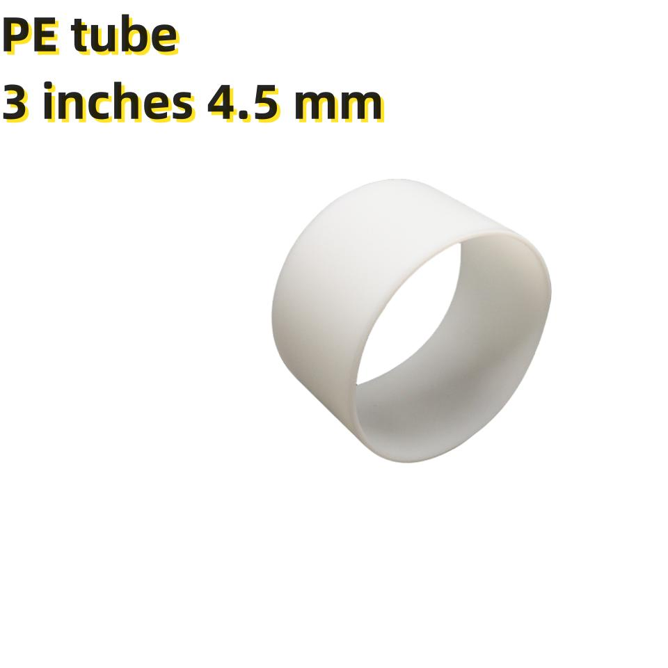 6-Inch 4.5 mm PE Masking Tape Large Caliber PE Tube Release Film Core Plastic Tube Core Cutting Wholesale