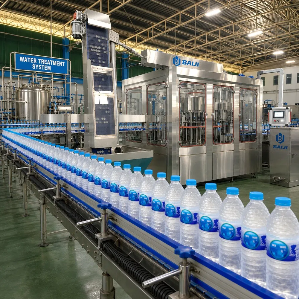 Automatic Pet Bottle Pure Water Filling Bottling Machine Production Line