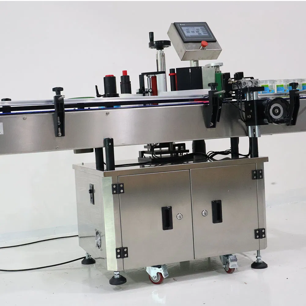 Control Label Positions Consistently on-Site Services Plastic Bottle Labeling Machine