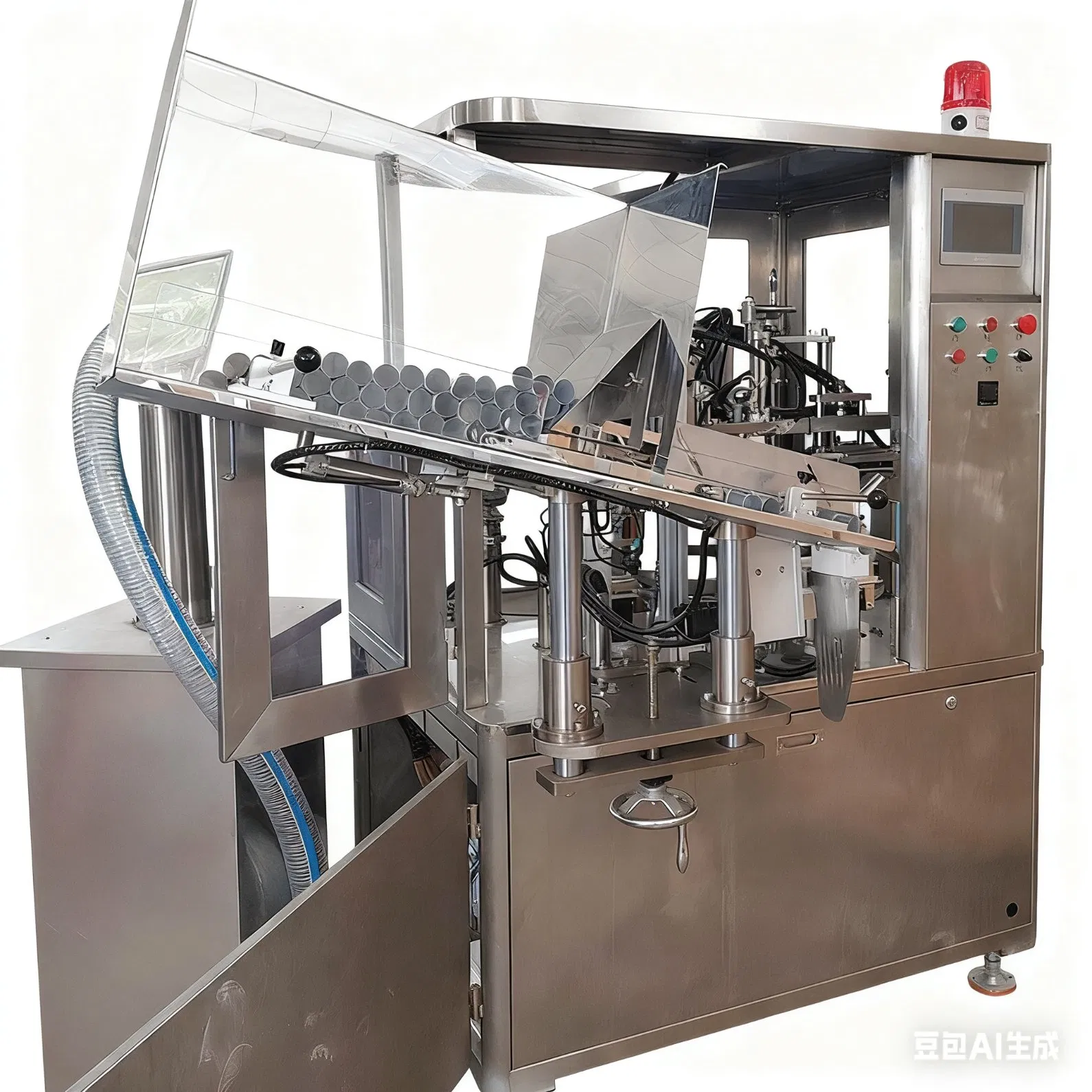 Factory Cosmetic Food Pharmacy Soft Tube Hose Filling and Sealing Machine