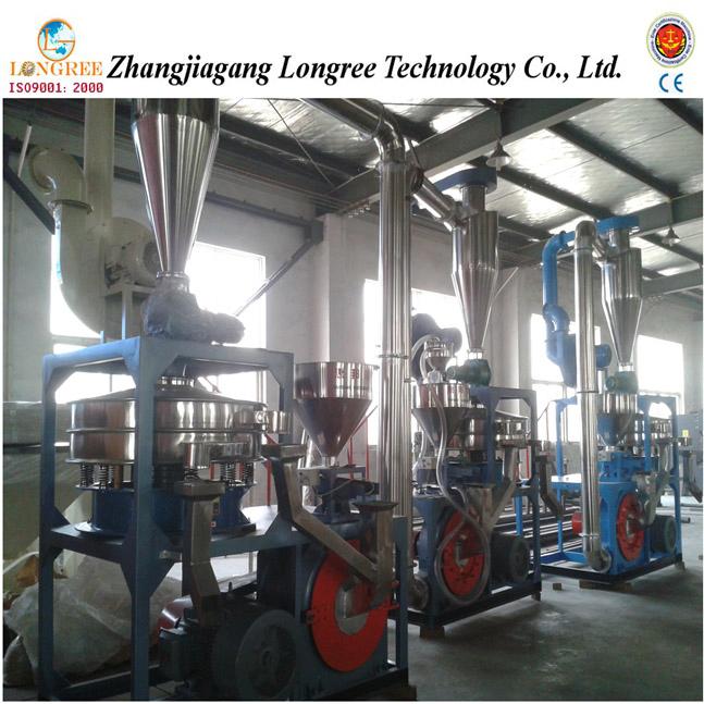 Grinder for LLDPE, LDPE, HDPE