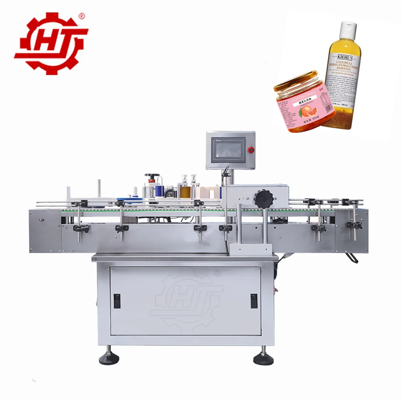 Js-T1 Automatic Sticker Labeling Machine for Sigle Side Round Glass Plastic Bottle