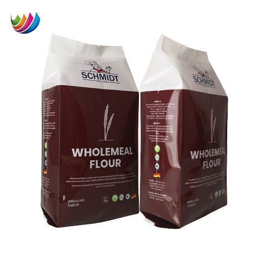 Gusset Side Cassava Flour Packaging Bag 1kg Wheat Flour Composite Plastic Packaging Bag