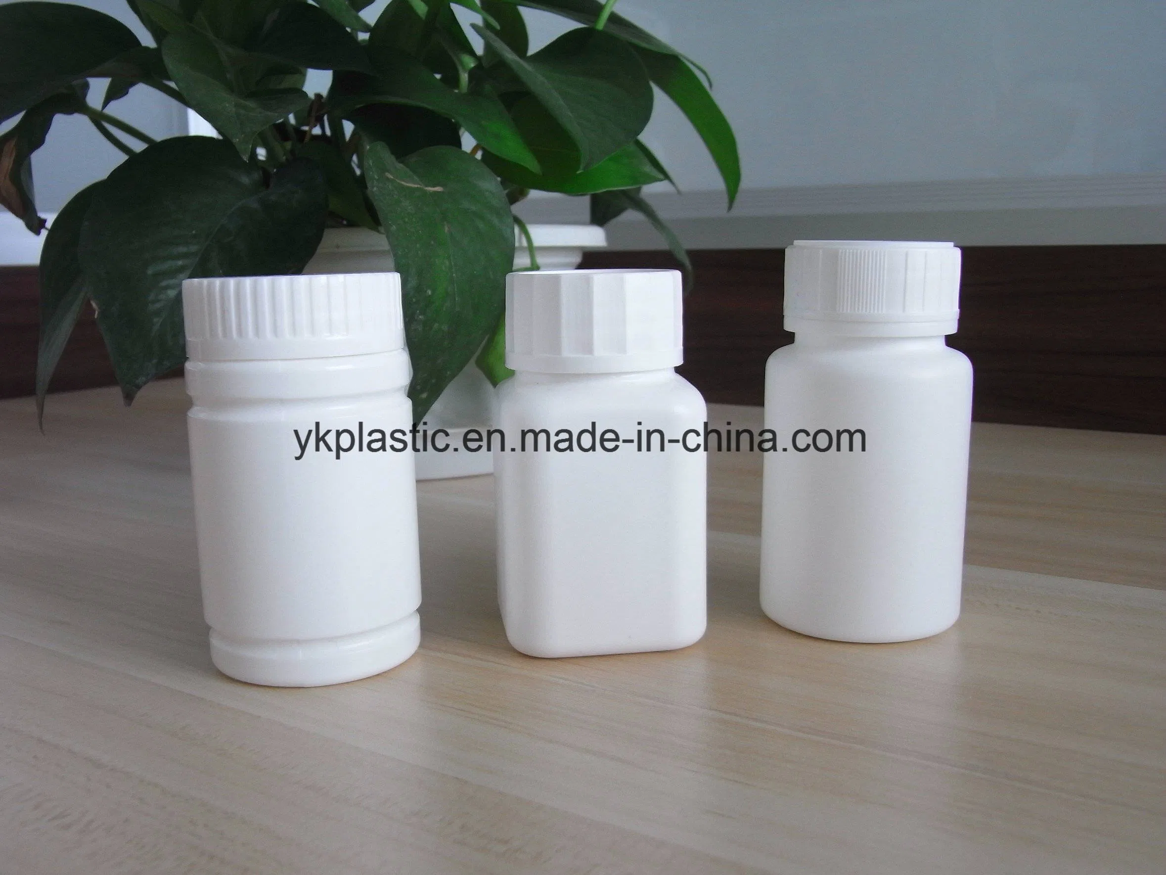 HDPE 50ml Capsules 100ml Pet Bottles with Screw Cap