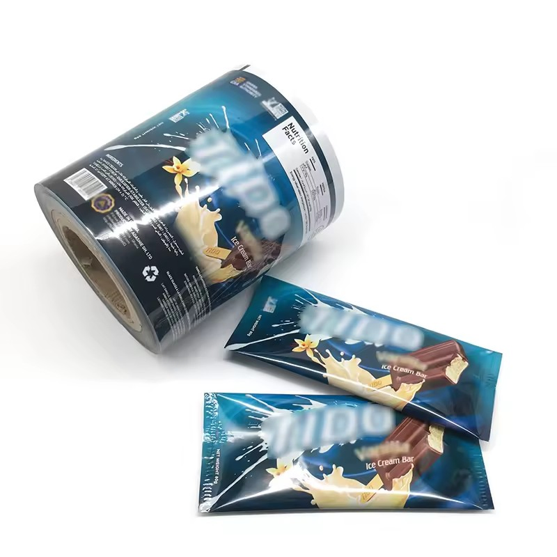 Cold Seal Aluminum Foil Film Food Grade Plastic Packaging for Energy Bar Chocolate Bar and Protein Bar Sachets