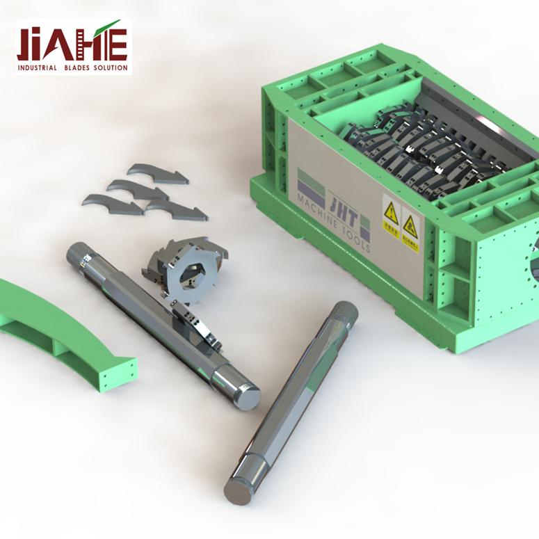 Plastic Bottles Shredder Crusher Machine/Crushing Machine PP Pet Waste Plastic PVC Plastic Shredder Single Shaft Steel Iron