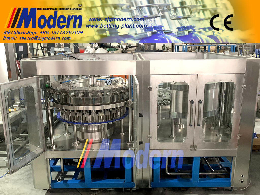 Carbonated Soft Drink CSD Beer Filling Machine Line Pet Bottle Filler Sparkling Soda Water Bottling Plant Machine