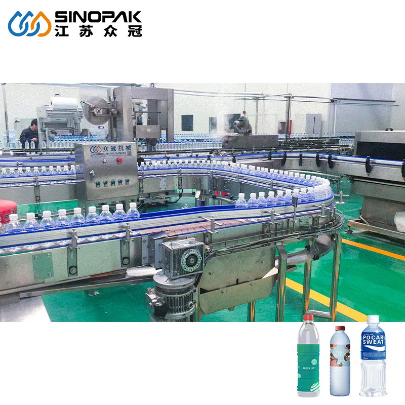 Automatic 5000bph New Design Efficient Pet Bottle Water Filing Glass Bottle Mineral Water Blowing Labeling Packaging Machine Line Plant Price