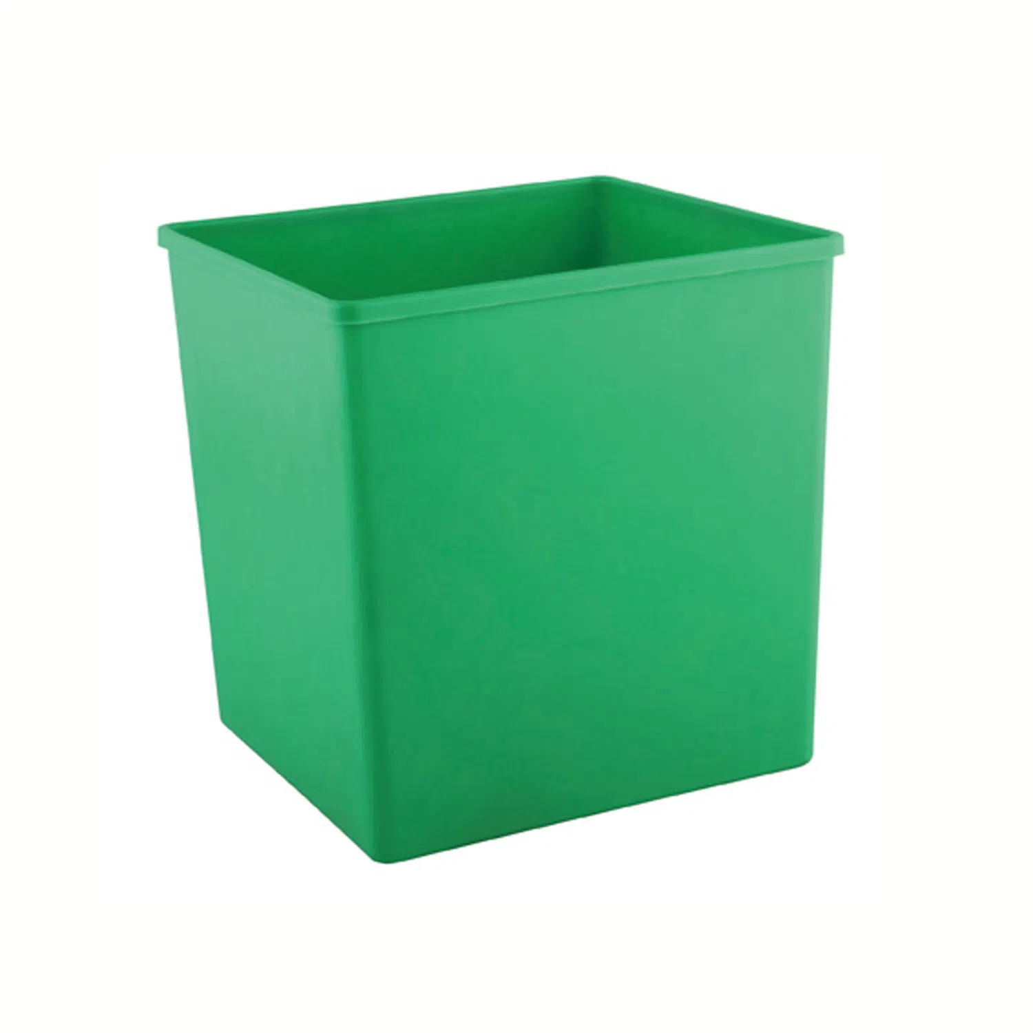 Injection Molding Plastic Container for Household Trash Box Green Brown
