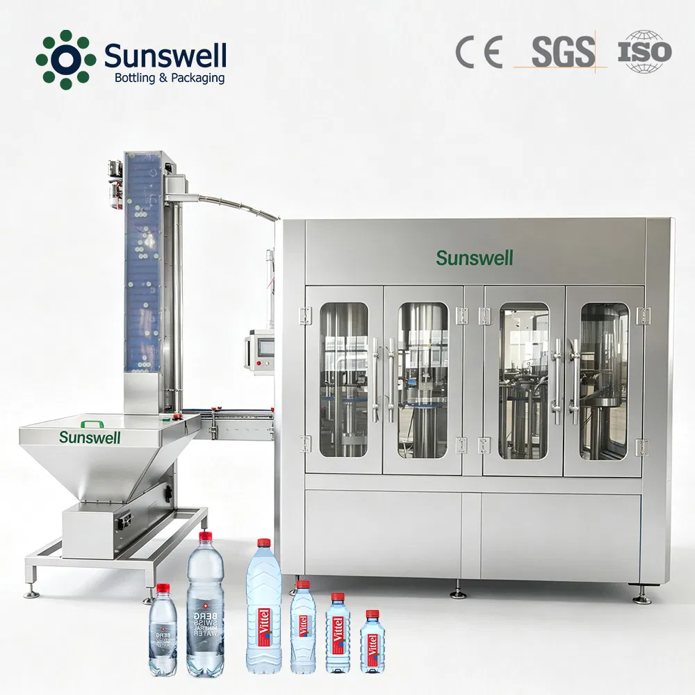 3000 Bph 20oz Pet Bottle Water Bottling Machine for Production