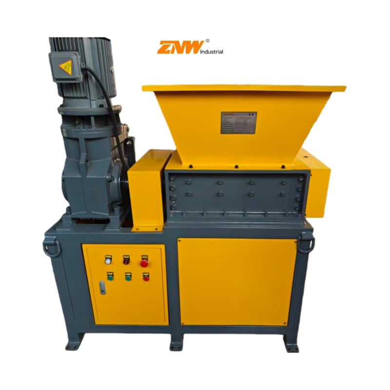 Low Price Pet Bottles Scrap Paper Metal Recycling Shredder Machine for Pet/HDPE/LDPE/PP/PE Bottles Films Plastic Car Bumper Battery Plastic Pipe PCB Boards