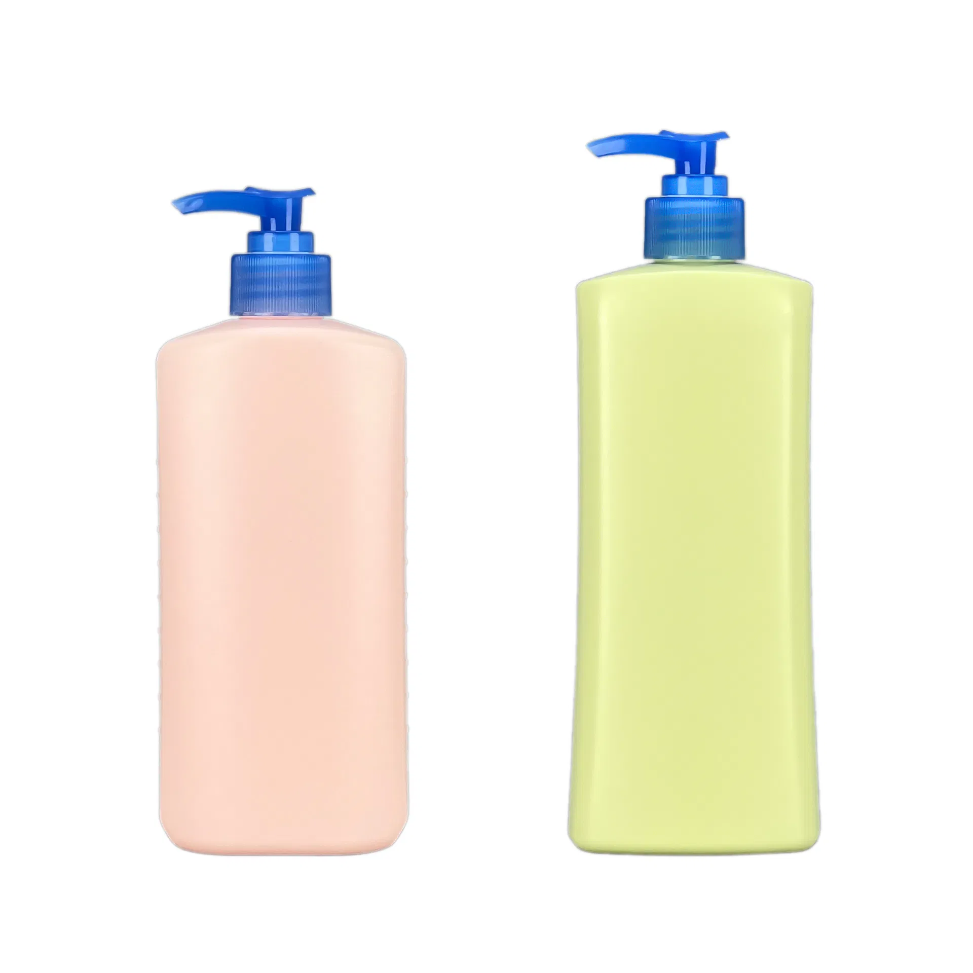 400ml Square Plastic Bottle Shampoo & Body Lotion Bottle Matte Custom Empty Pump Bottle Skin Care Packaging for Facial Cleanser