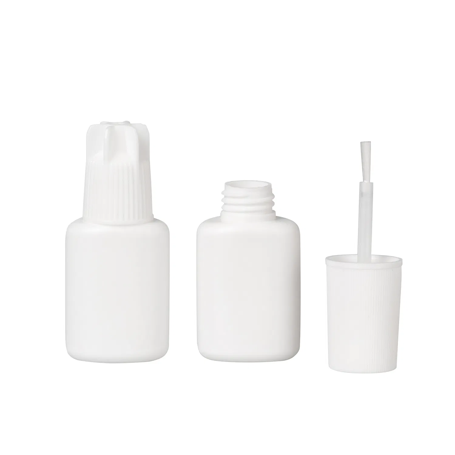 China Factory 5g HDPE Super Glue Bottle with Brush