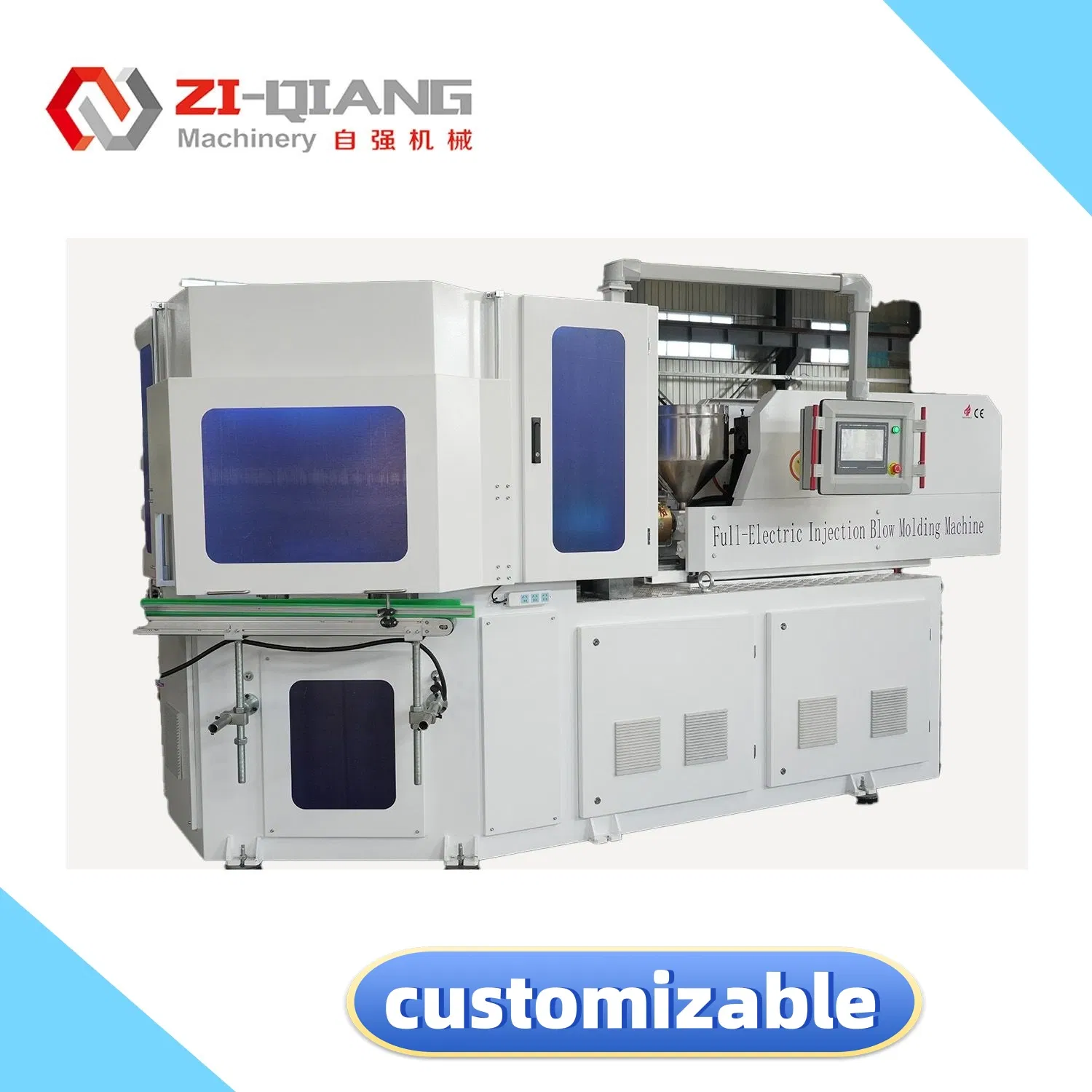 New European Design One Step Plastic Bottle Injection Blow Molding Machine Production