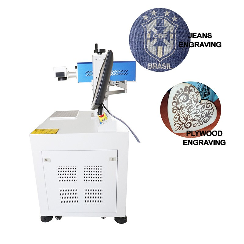CO2 Laser Printer for Pet Bottle Date Coding Galvo Scanning Laser Marking System