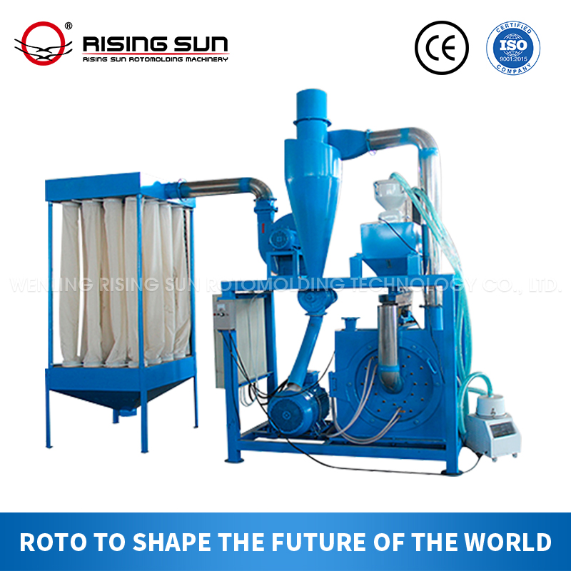 Plastic High Output Design Plastic PE PVC HDPE LDPE Pulverizer