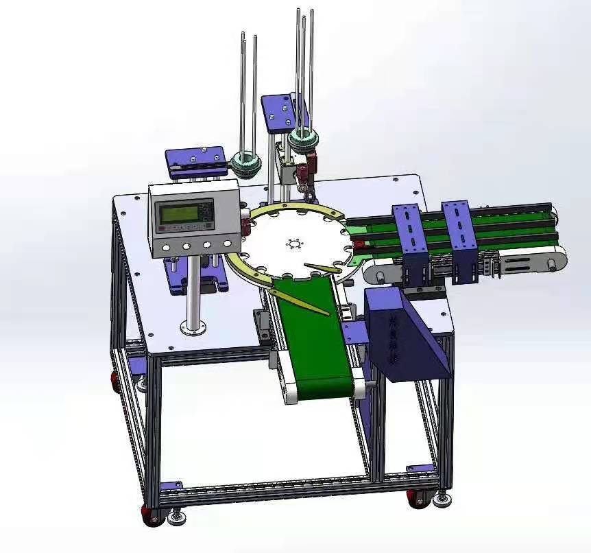 Automatic Plastic Bottle Cap/Lid Liner Gasket Foam Wad Wadding Lining Inserting Machine
