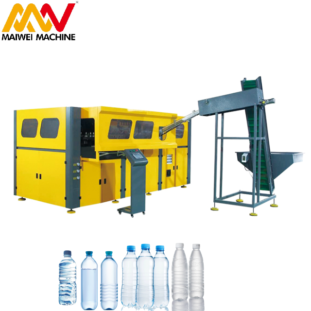 Maiwei Automatic Plastic Bottle Blowing Machine 4 Cavity Pet Bottle Making Machine with Low Price