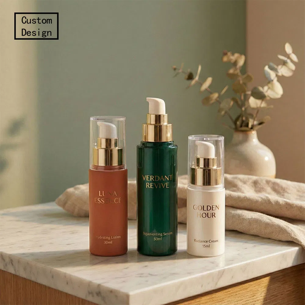 New Facial Care 0.5cc 50ml 80ml 100ml 120ml 1.7oz 2.7oz 3.3oz 4oz PP Airless Pump Bottle Cosmetic Lotion Airless Bottle