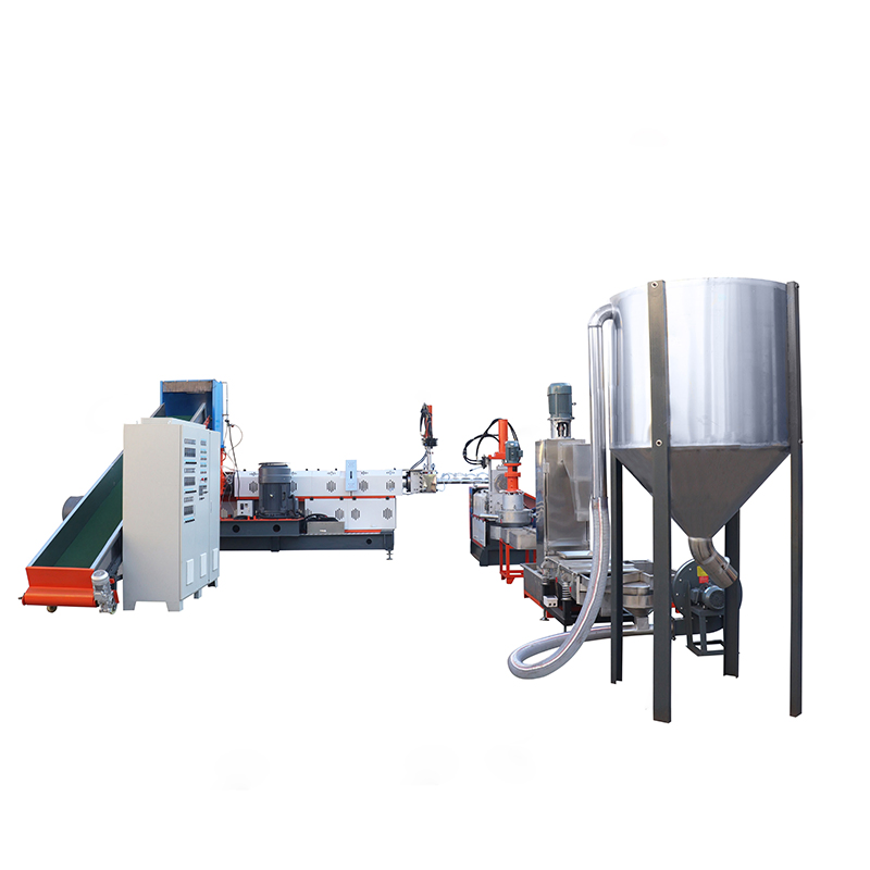 Taipeng Waste Plastic PP/PE/HDPE/LDPE/LLDPE Film/Bag/Woven Bag/Non Woven/Fiber Agglomerator Water Ring Cutting Recycling Granulator