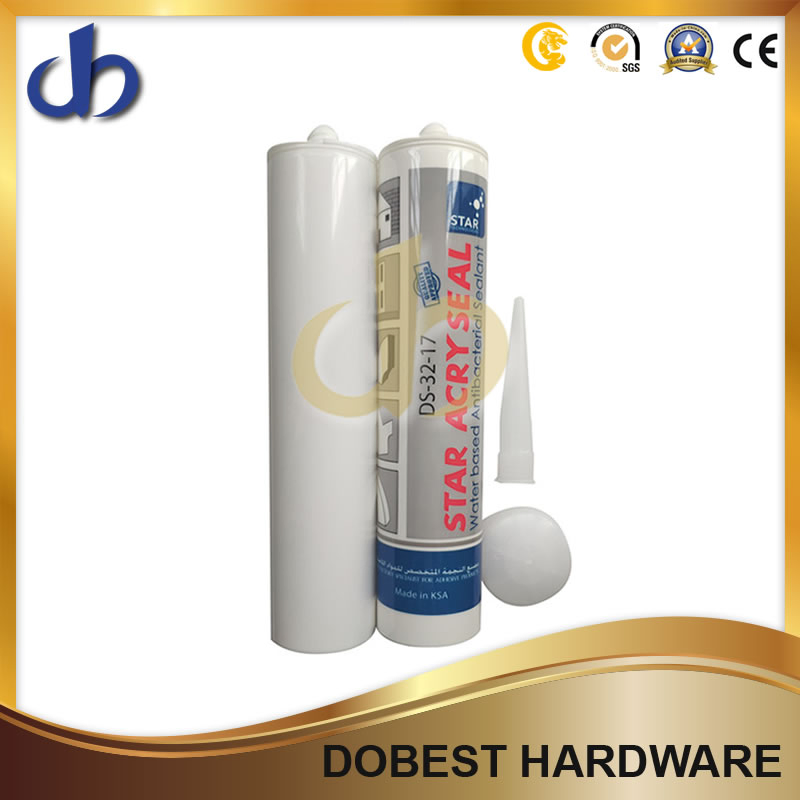 Factory Wholeseale Price 300ml Blank HDPE Plastic Cartridge with Plastic Nozzle
