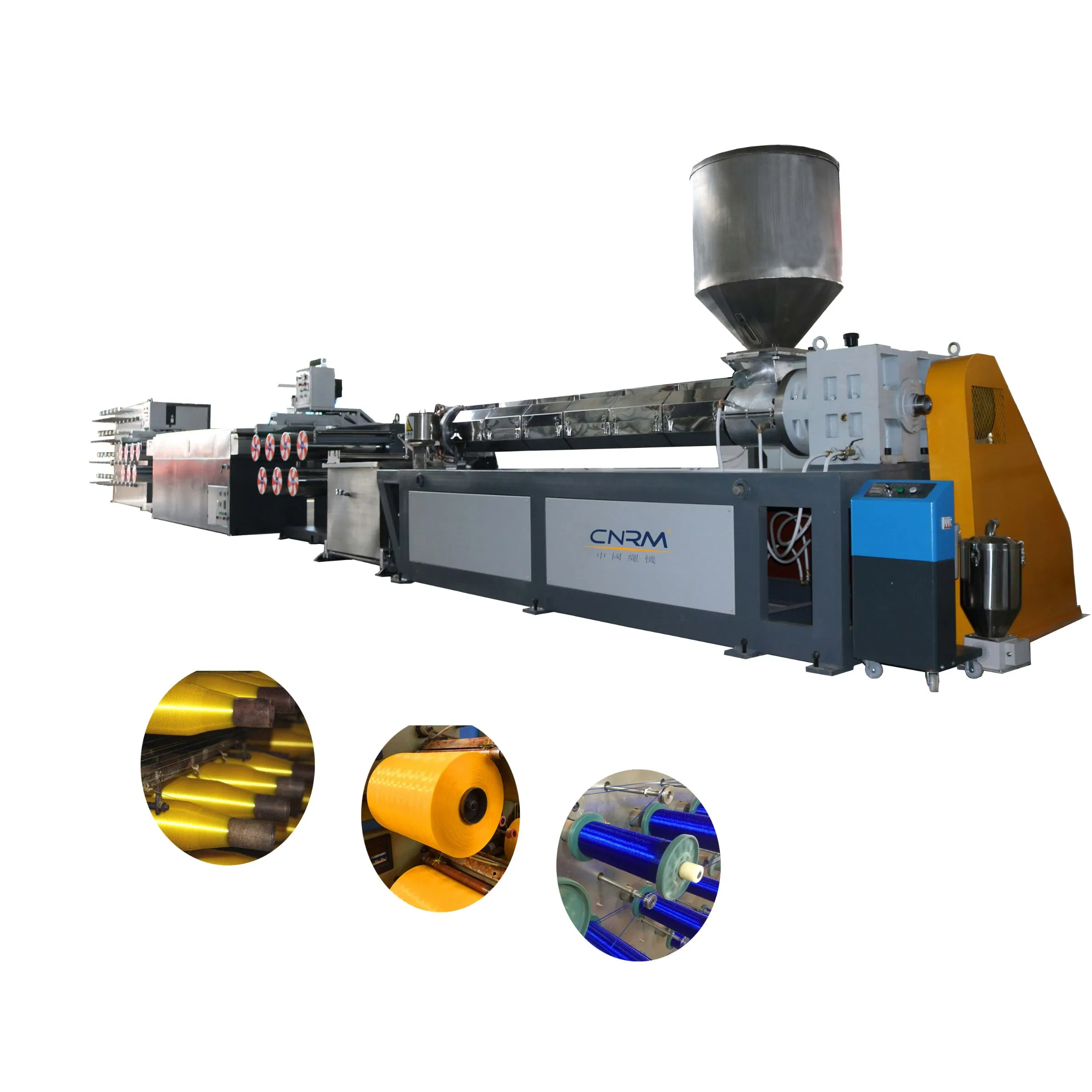 China Manufacturer PP PE Pet Plastic HDPE Monofilament Yarn Extruder Line for Rope Net Twine Thread Filter Mesh