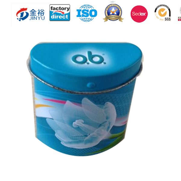 250g HDPE Metal Pill Bottle Tin Cantainer