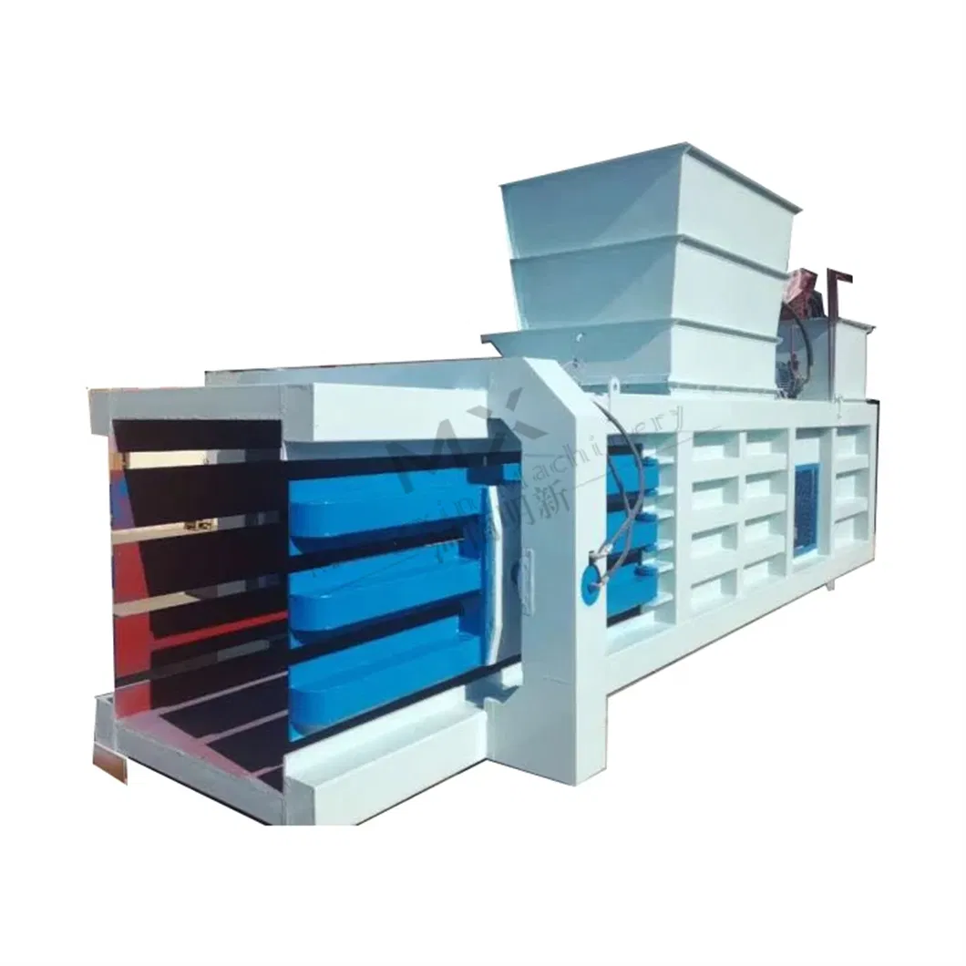 Recycling Manufacturer Hay Plastic Bottle Straw Cloth Chips Materials Baler Machine