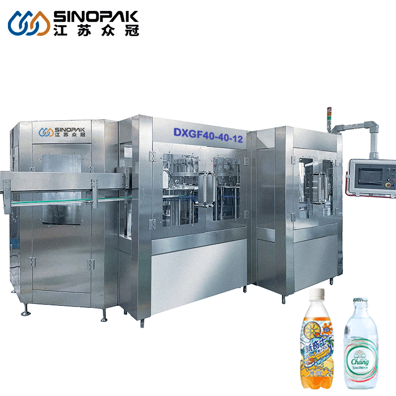 12000bph a to Z Turnkey Carbonated Beverage Pet Bottle Filling Line Gas Water Soft Drink Making Filling Machine