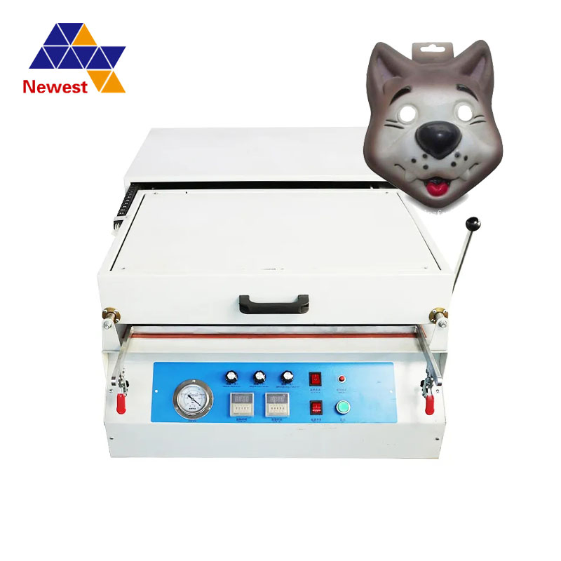 ABS HIPS PETG Vacuum Thermoforming Plastic Mask Props Model Blister Machine