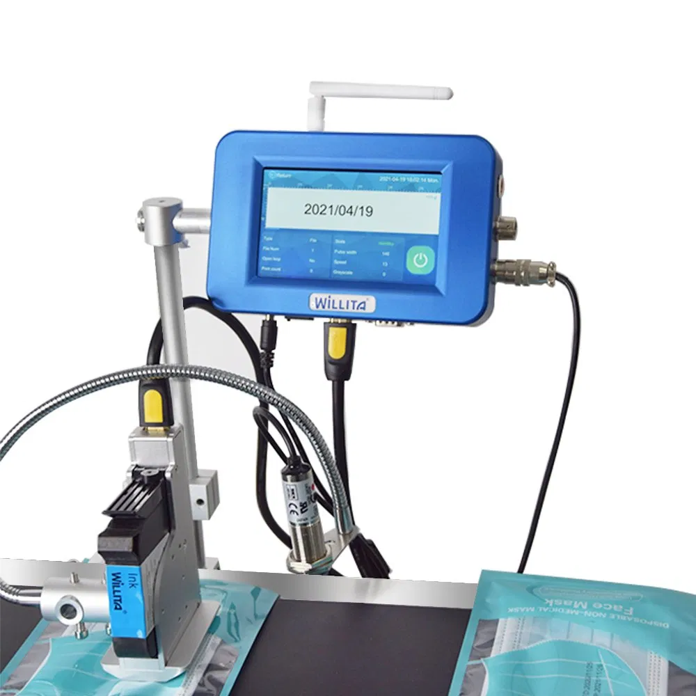 Precisionpro Qr Code Inkjet Printer for Plastic Tubes