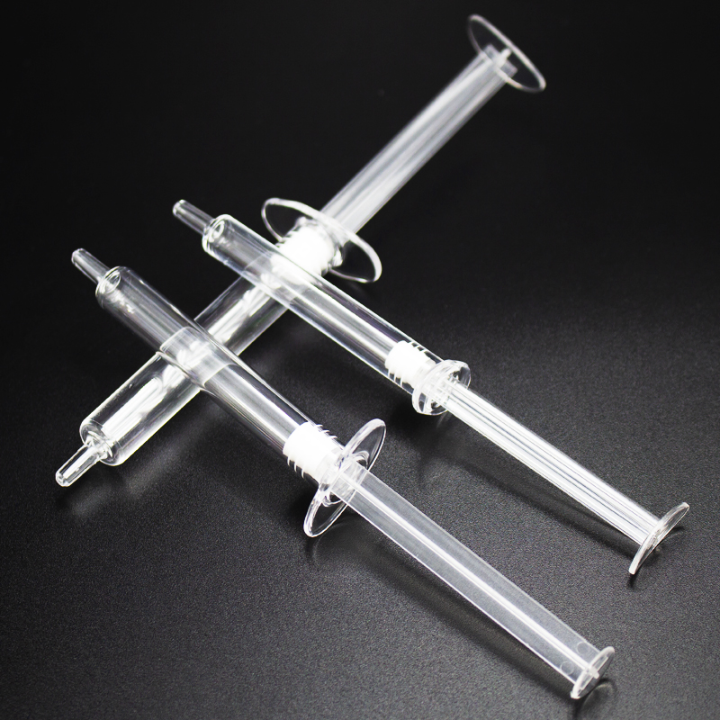 Syringe Inject Type Bottle Tubular Plastic Cosmetic Bottle for Pushing Syringe Hyaluronic Acid Cosmetic Container