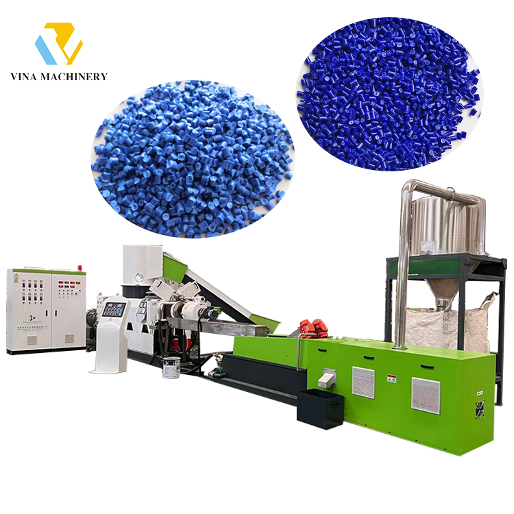 PE HDPE PP Waste Plastic Woven Bag/Basket/Pipe Granulator/Pelletizer Machine
